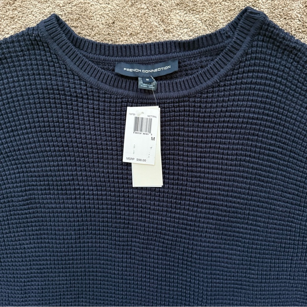 NWT French Connection Navy Sweater